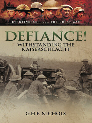 cover image of Defiance!